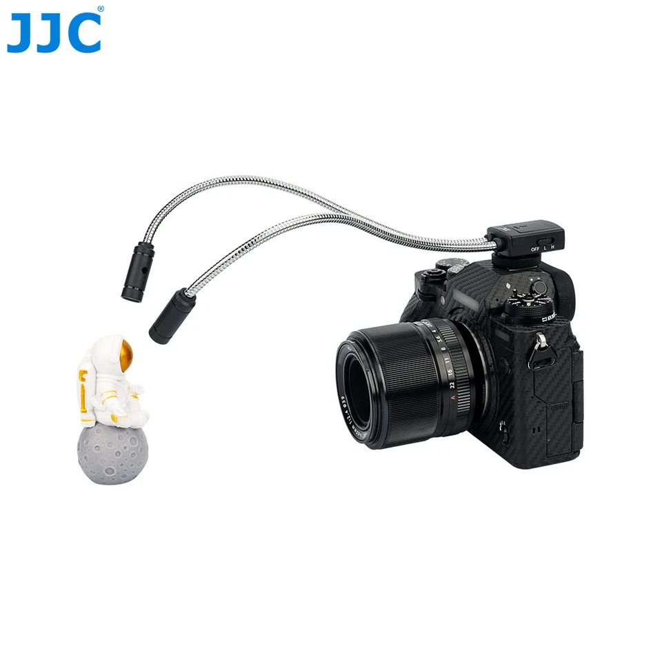 JJC LED Macro Arm Light 2 LED For Canon EOS 60D 5D MarkⅡ Ⅲ 700D 6D 70D 650D 600D - Image 3 of 4