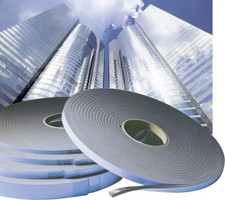 uPVC Window Double Sided Glazing Foam Security Tape Black