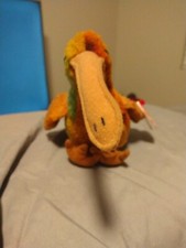 1998 'BEAK' TY BEANIE BABY ORIGINAL WITH TAG ERRORS In Perfect Condition