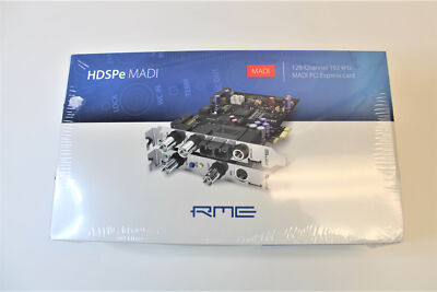 RME HDSPe MADI 128-Channel/192kHz MADI PCI Express Card, Factory