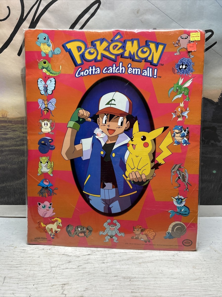 POKEMON Gotta catch em all! Ash Pikachu 16