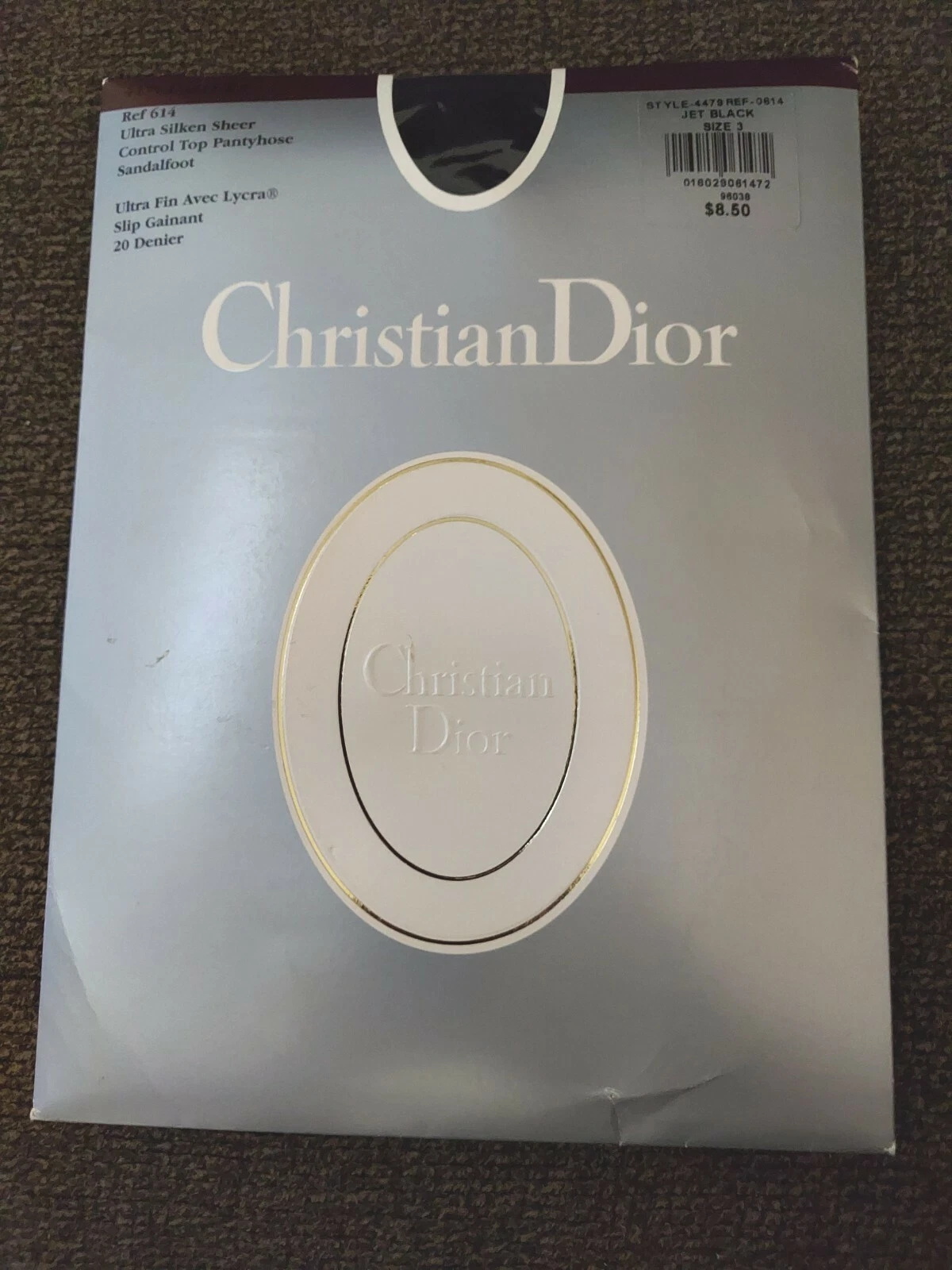 Pantalon vintage Christian Dior Ultra Pur Control neuf dans sa boîte. Sandalfoot...