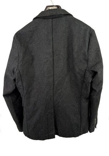 Flint & Tinder Wayfarer Denim Color Jacket Mens XL Wool Blend Blazer Sport Coat - Picture 2 of 15