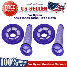 Replacement Pre Post HEPA Washable Filter Kit for Dyson DC41 Animal DC65 DC66