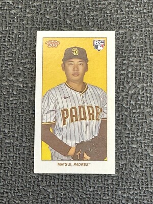 2024 Topps 206 Yuki Matsui San Diego Padres RC American Beauty Back 1:15 Packs