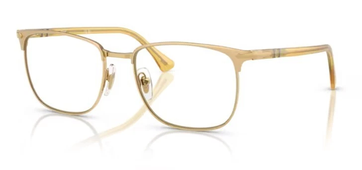 Persol 0PO1021V 1129 G   Miele / Clear Square Shape 53mm Unisex Eyeglasses