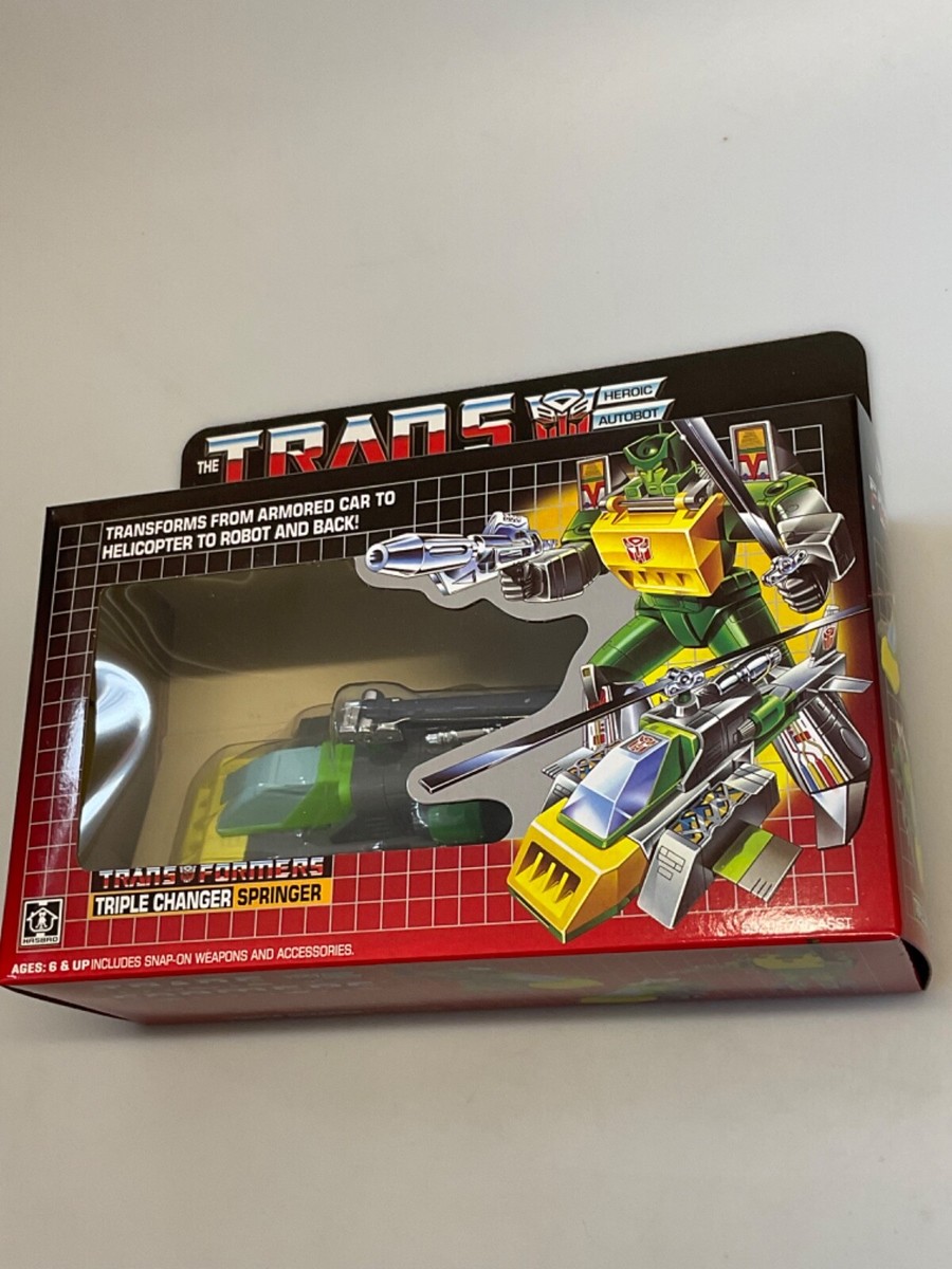 Transformers G1 Triple Changer Springer KO (NIB) | eBay UK