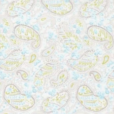 The Shores By Brenda Riddle For Moda - Linen White Paisley  #18742-31