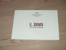 RARE! Paolo Sorrentino IL DIVO Pressbook TONI SERVILLO Cannes 2008