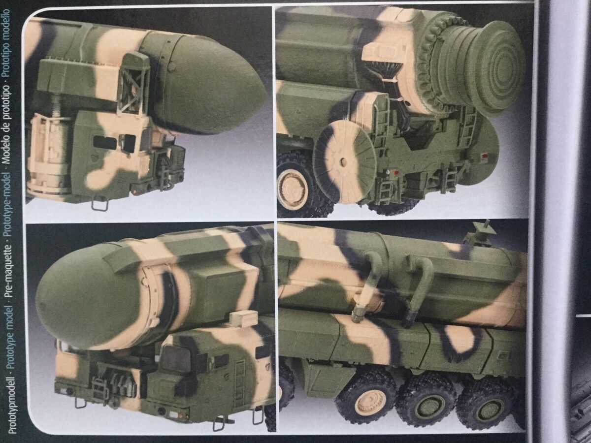 REVELL 1/72 RUSSIAN TOPOL SS-25 SICKLE MISSILE LAUNCHER 309 REVELL 1/72 RUSSIAN TOPOL SS-25 SICKLE MISSILE LAUNCHER 309