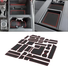 For Toyota Tundra 2022-2025 Liner Accessories Cup, Console, Door Pocket Inserts