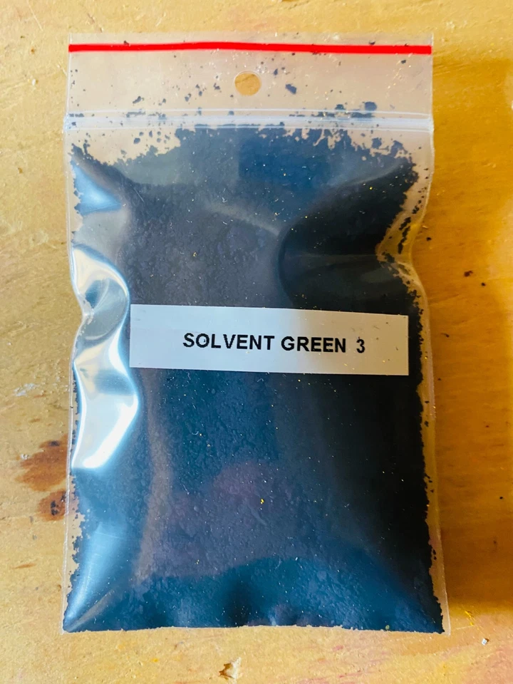 Solvent Green 3 Dye Powder for candles 16 fl oz - Image 2 of 2