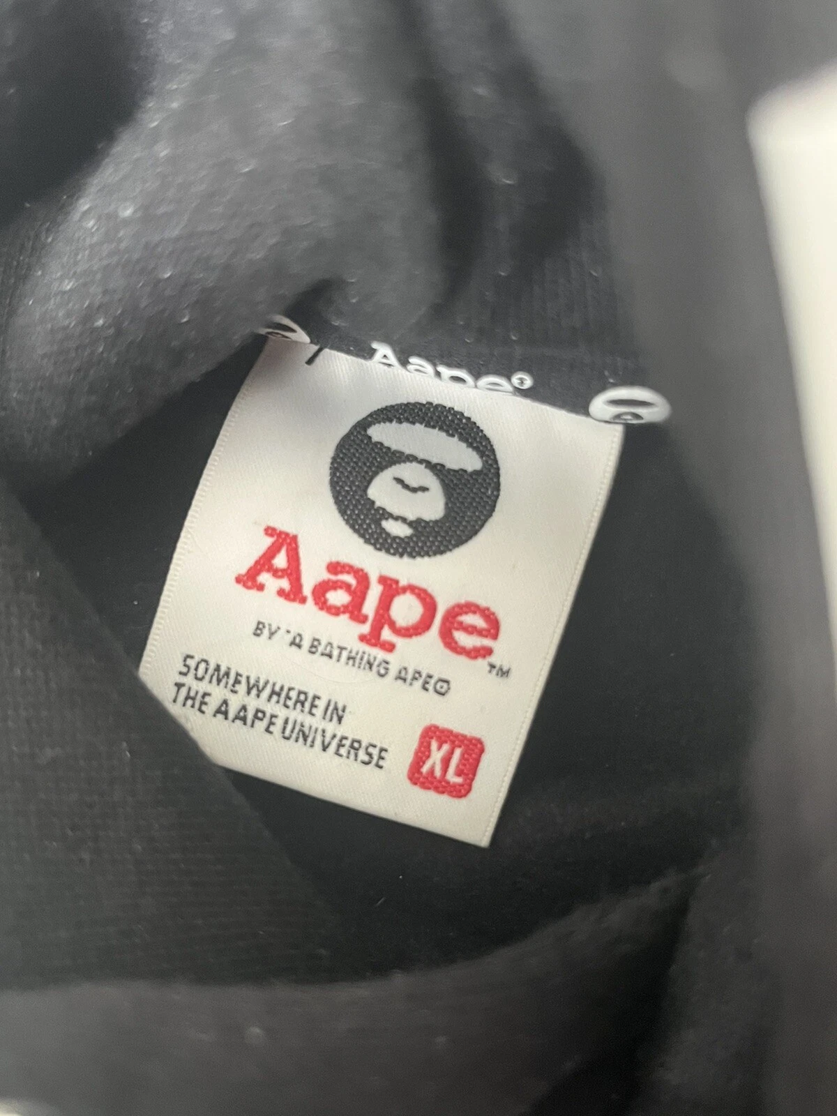 A BATHING APE (BAPE) Felpa con cappuccio AAPE by A Bathing Ape ragazzo XL uomo piccola