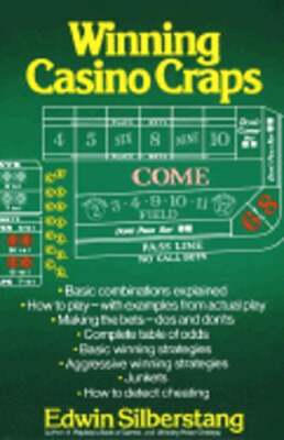 Winning Casino Craps by Edwin Silberstang: Used