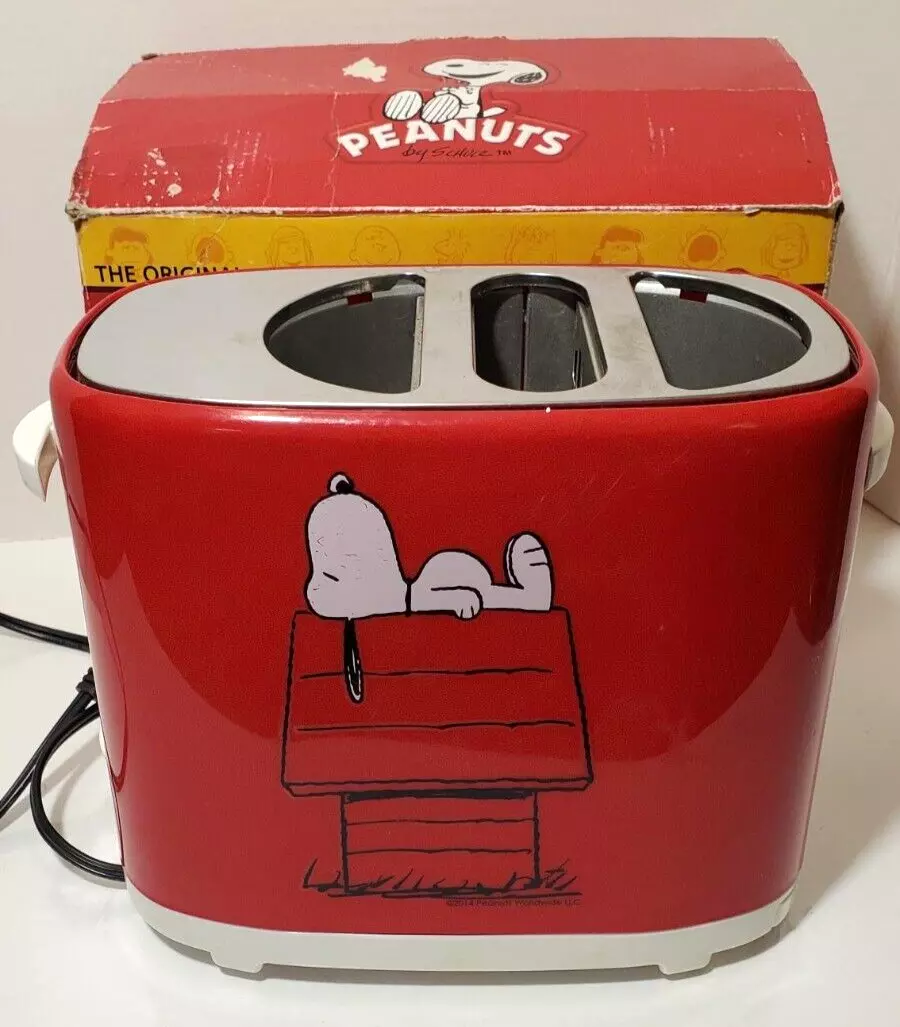 The Original Snoopy Peanuts Hot Dog Warmer & Bun Toaster Tested Works