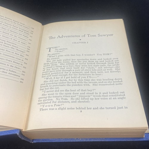 Vintage Tom Sawyer - Samuel Clemens - Whitman HCDJ 1931 Nice Illustrations - Picture 23 of 24