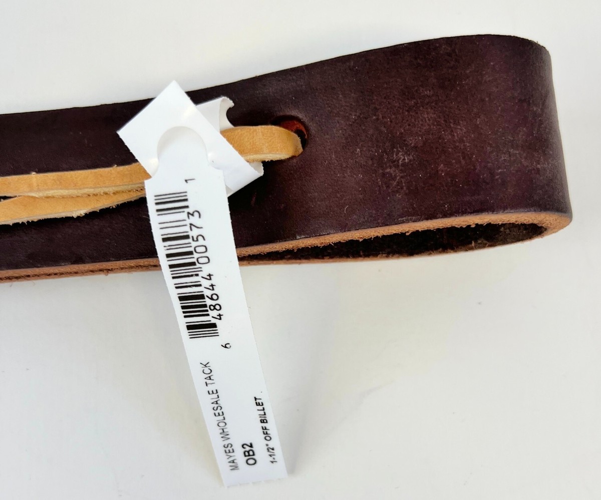 Sangles Latigo Mayes Pour Selle – 30 Pouces – Marron Foncé (Neuves)