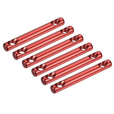 Tent Rope Adjusters 80mm 2 Hole Aluminum Alloy Tensioners Guyline Cord Fasten...