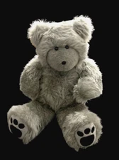 1984 Deri Cartier Naomi the Gray Teddy Bear (#16 of 50) Signed