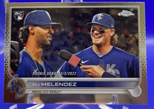 2022 Topps Chrome Update #USC84 M.J. Melendez ROOKIE Debut