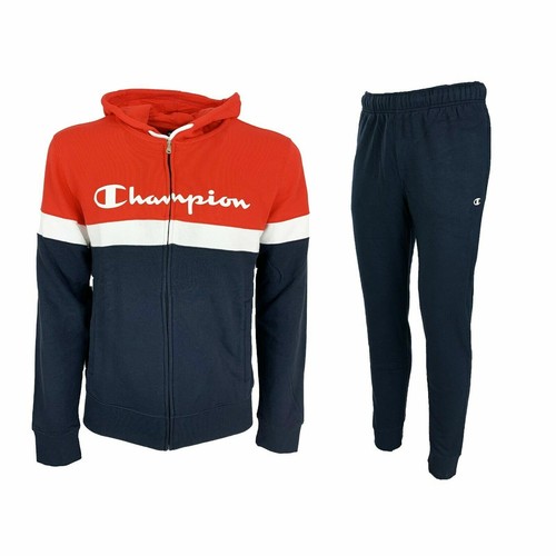 CHAMPION TUTA UOMO COTONE GARZATO art. 217413 BS501 | eBay