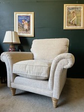 Parker Knoll Burghley Armchair In Sand Fabric. We Can Deliver 🚐