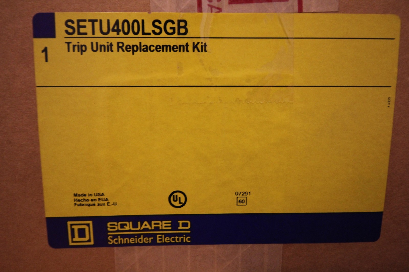 SETU400LSGB Square D MicroLogic Series B 400 Amp trip unit NEW IN BOX ...