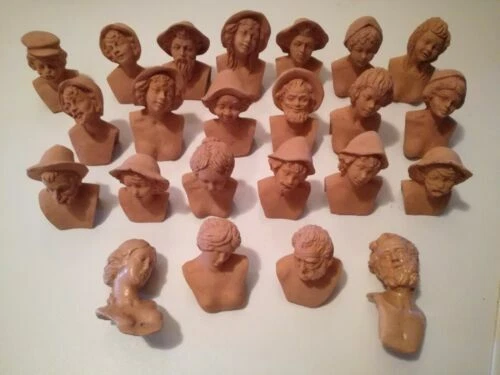 Statuine d'arte sacra e presepi in terracotta