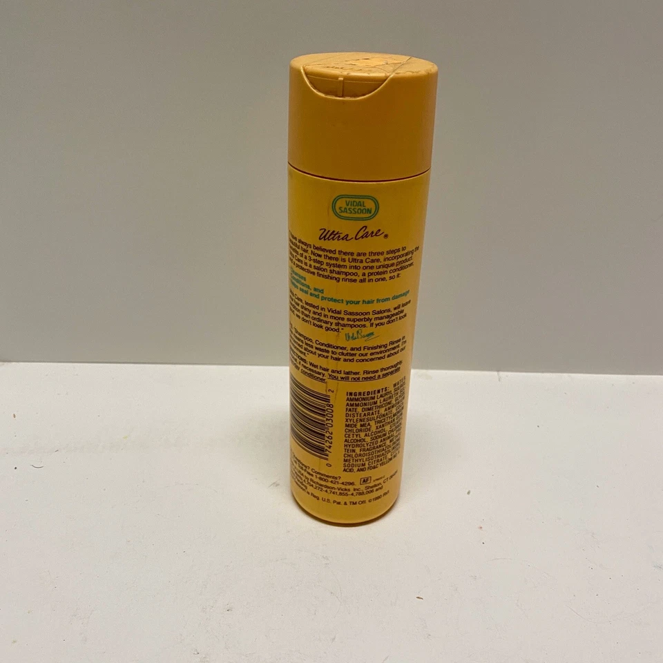 Champú de salón Vidal Sassoon Ultra Care cabello normal raro Foto 3 de 3