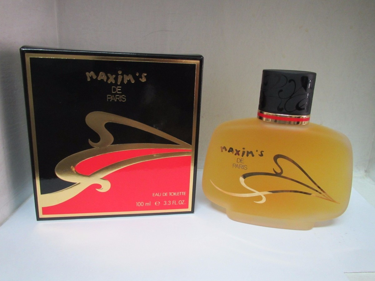 MAXIM'S DE PARIS Eau De Toilette Splash For Women 3.3 3.4 Oz 100ml