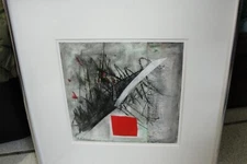 Noriko Sakanishi  1988 "GABLE"  Mixed Media Collage