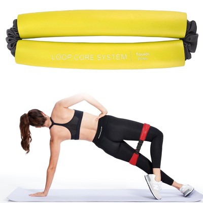 Hip & Core System, Resistance Loop to Stretch, Core Fitness Glute Workout Ban...