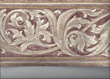 * WALLPAPER BORDER ARCHITECTURAL MOULDING SCROLLS NEW ARRIVAL CLASSIC VICTORIAN