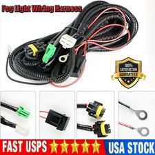 H11 Car Fog Light Wiring Harness Switch Kit For Toyota Relay 12v 40a Us Stock