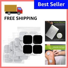 Imagen de 20 Pcs Self-Stick TENS Pads 2x2 - Soft, Durable Electrode Patches for Relief