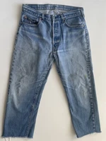 LEVI'S 501 1970’s SELVEDGE USA MADE VINTAGE JEANS SIZE 34-26.5