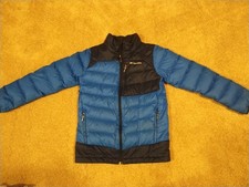 Columbia Youth Large 14/16 Blue Down Filled Insulated Puffer Jacket Winter EUC