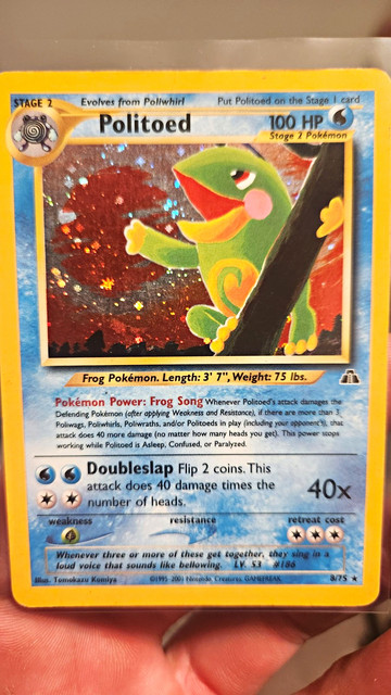 Politoed #8 (Neo Discovery (2001))