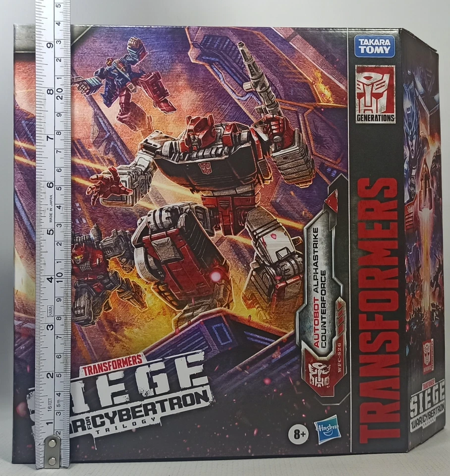 HASBRO TRANSFORMERS WFC SIEGE ALPHASTRIKE COUNTERFORCE 3 PACK ROBOT SET MIB - Image 2 of 4
