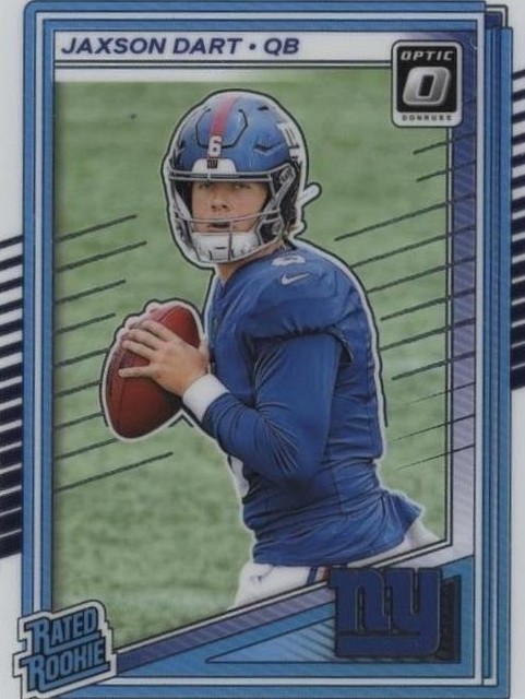 Jaxson Dart 2025 Panini Donruss Optic Rated Rookie