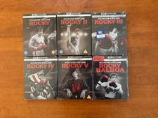 ROCKY I/II/III/IV/V/VI - 6-STEELBOOK COLLECTION - 4K UHD/BLU-RAY - NEW! READ!