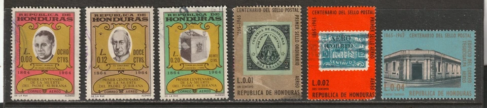 Honduras: Correo Aéreo/A.M. Especificación Entrega. Lote 10 (1965-1978) 2025 Scott C.V. $29,45 Foto 3 de 4