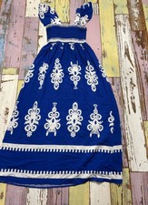 Shein Dress Womens Small Blue Maxi Dress