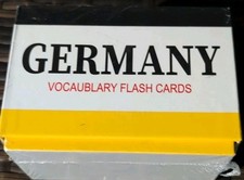 Germany Vocabulary Flash Cards