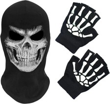 Skeleton Skull Face Mask Balaclava Full Face Halloween Costume Skull Mask
