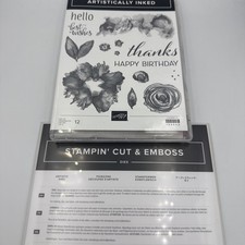Artistically Inked Stampin Up Cling Stamps With Artistic Dies