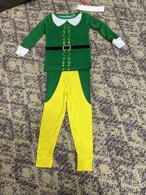 Bums & Roses Buddy The Elf Two Piece Pajamas Size 2T
