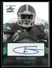 2021 Ultimate Draft #PA-TG1 Trevon Grimes B&W Portrait Auto Emerald #/25