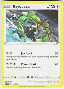 Rayquaza 014/015 McDonald's Promos 2024
