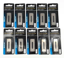 New Lot of 10 MintCraft 260-2605 Carpet Knife Blades 5PC (50 Total Blades)~Fr.Sh